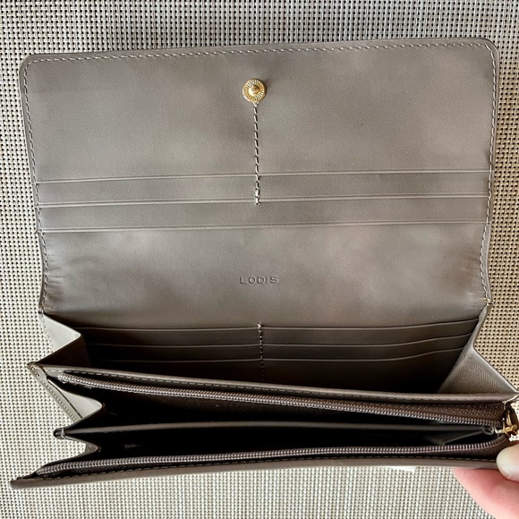 Lodis Black Leather Wallet - Picture 7 of 7